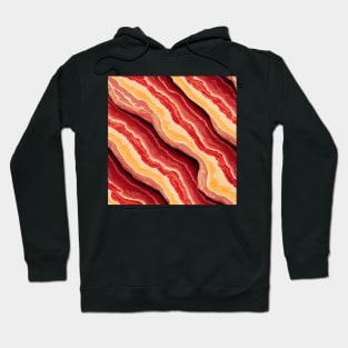 Bacon stripes Hoodie